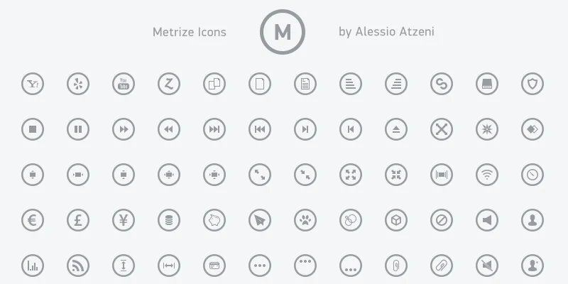 Metrize Icons