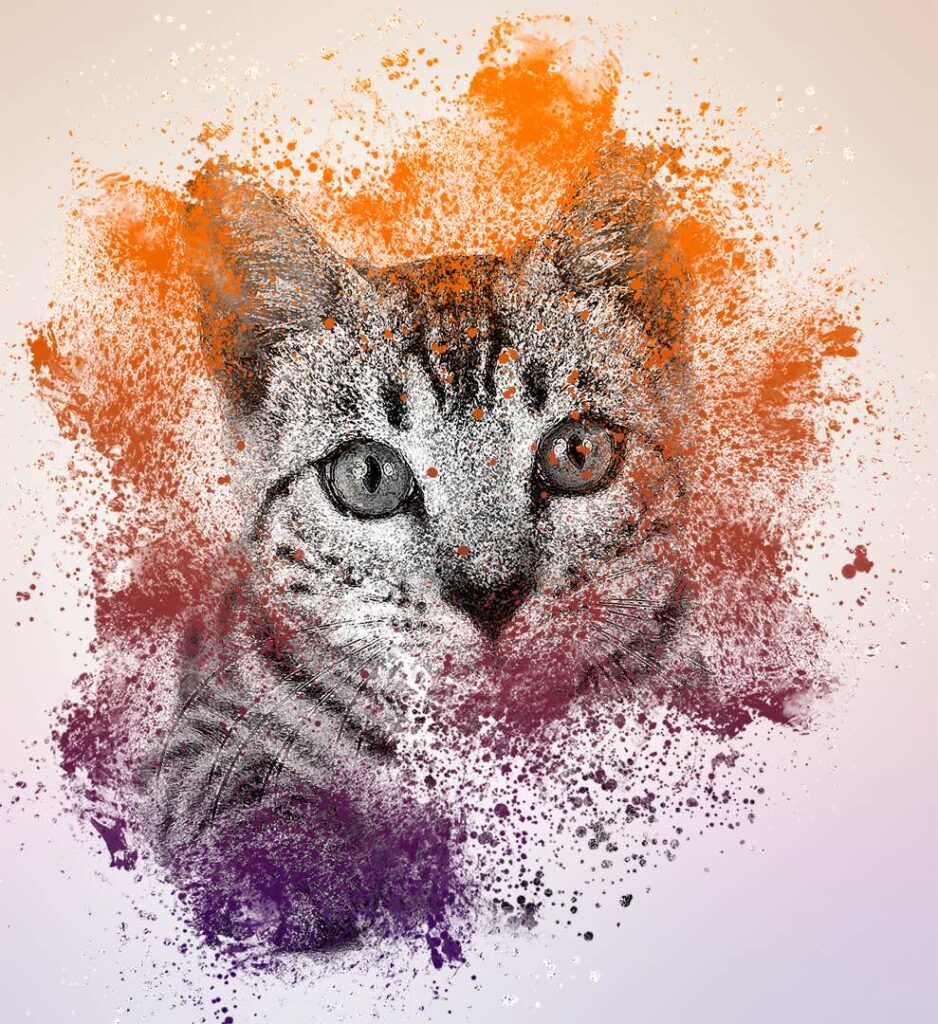 Colored Splash Photoshop Action by aanderr