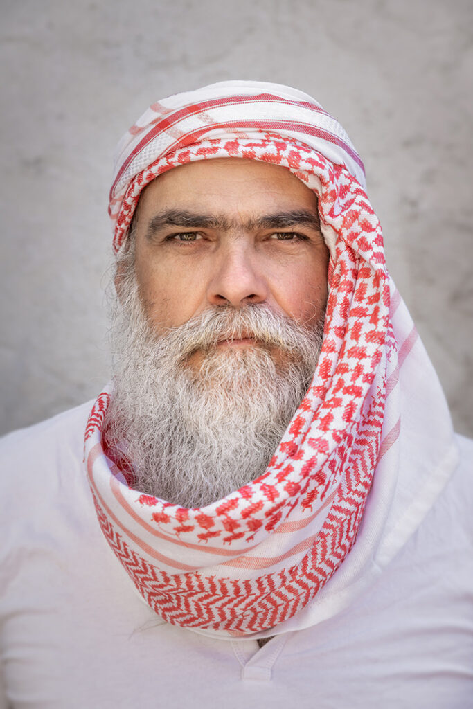 traditional arab man portrait by markusgann