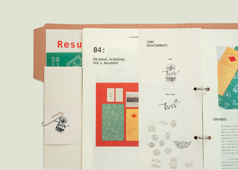 Personal branding + Portfolio – Eve Lyn Lau