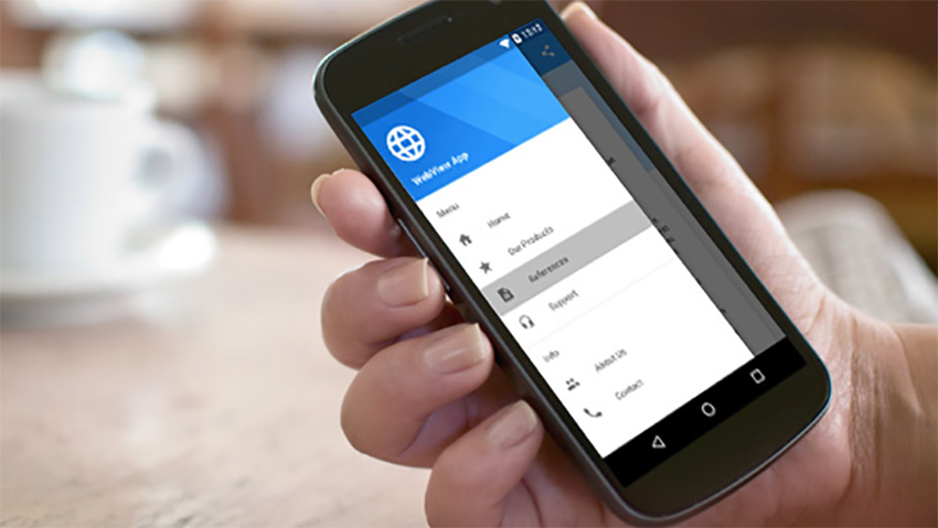 Android Webview app template