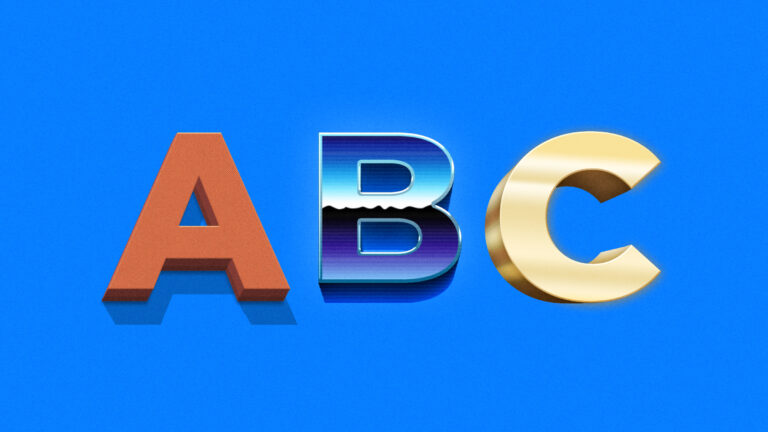 Best Photoshop Text Effects: Glitch, Retro, 3D and More