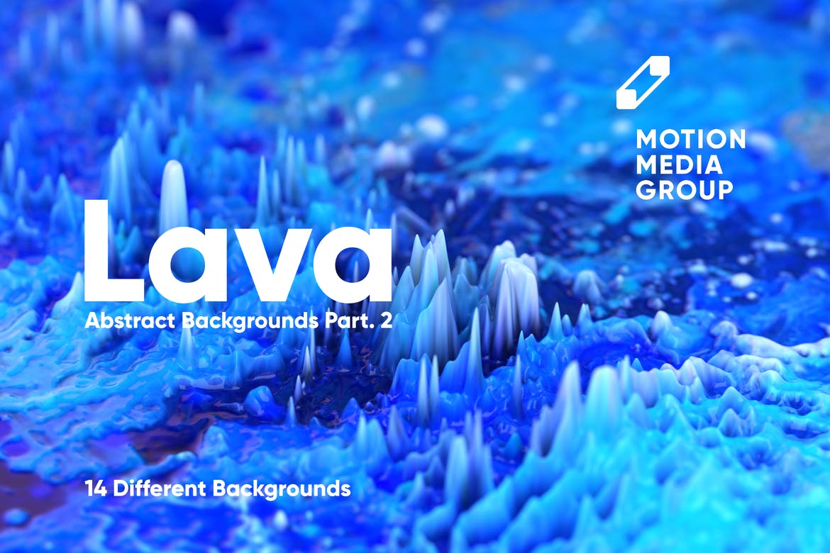 Azure - Lava | Abstract Backgrounds Part. 2 by MotionMediaGroup