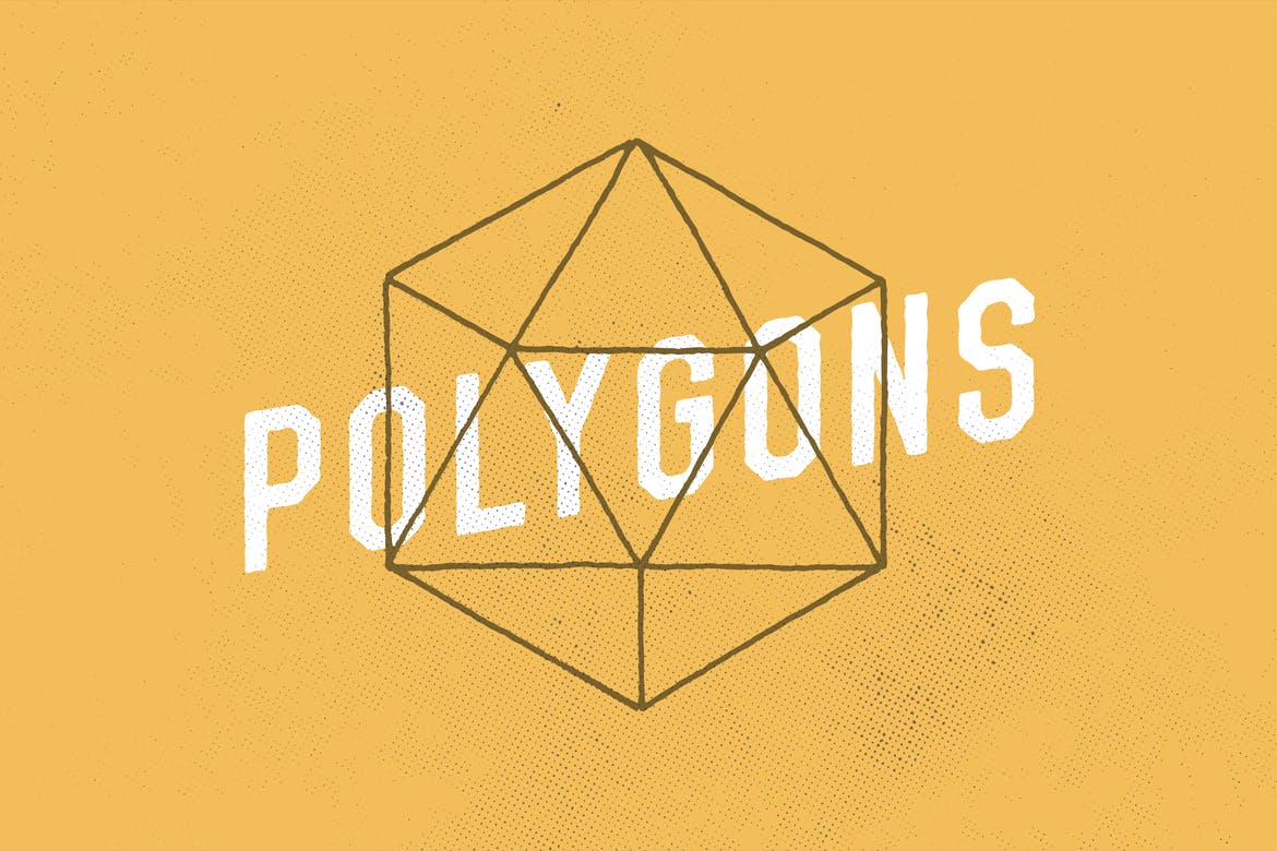 Amber - Polygon Gems Illustrations by ghostlypixels