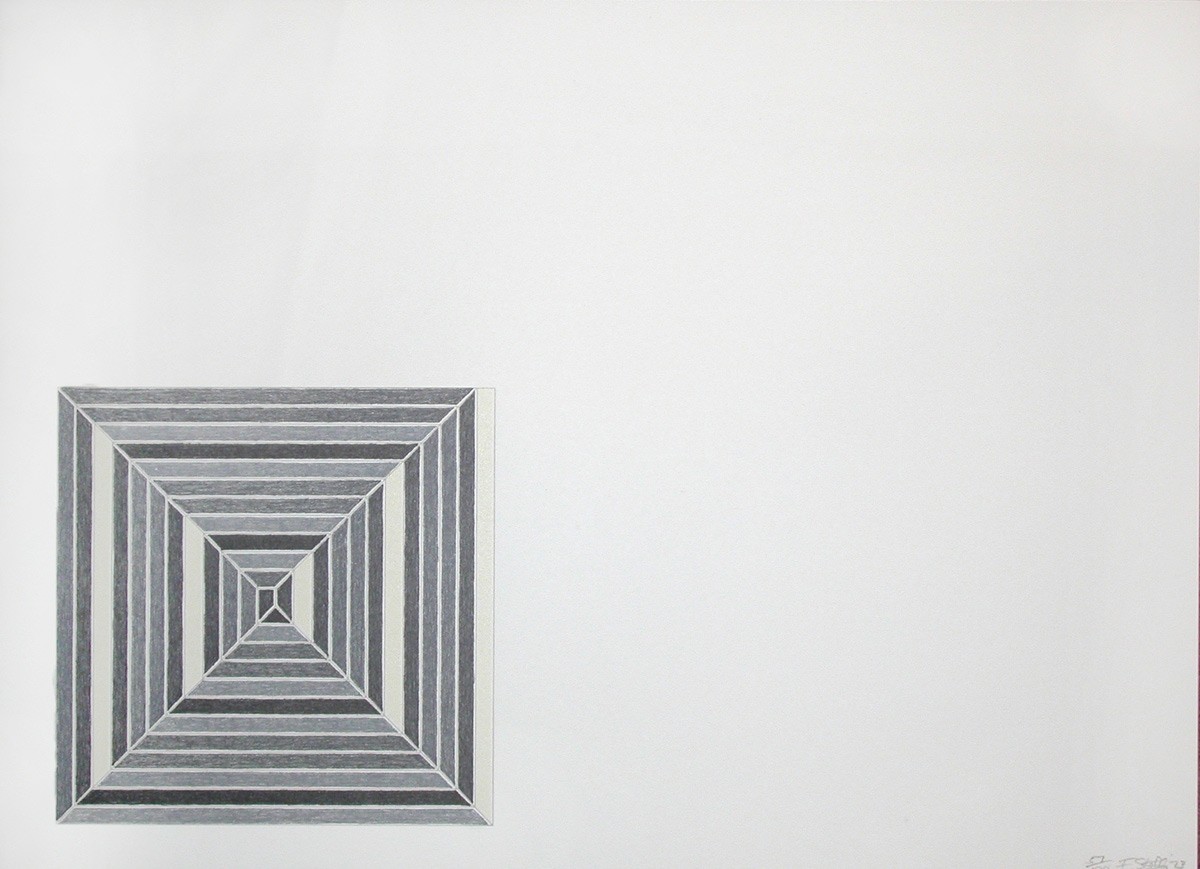 Frank Stella Les Indes Galantes I, 1973 - Minimalism. 