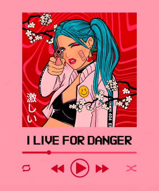 Music Player Design Mockup