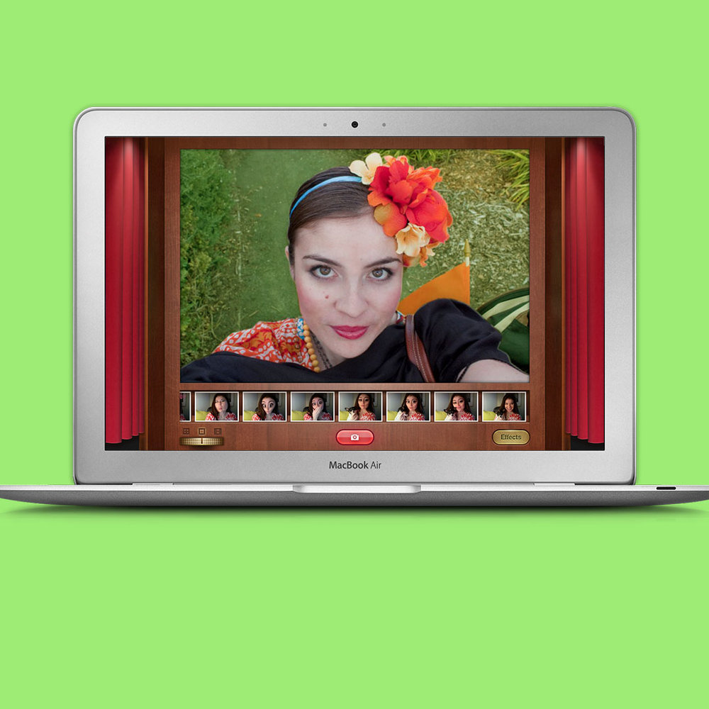 Angela Guzman Mac Photobooth