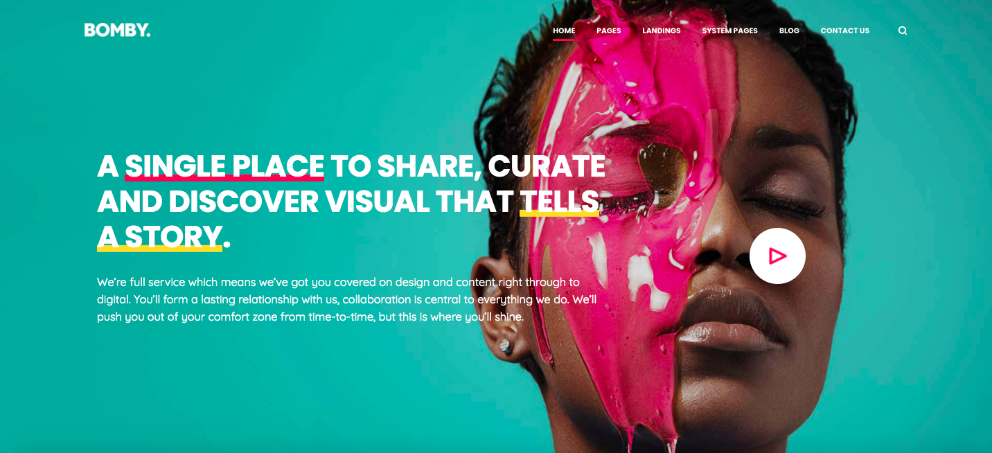 Bomby - Creative Multi-Purpose HubSpot Theme