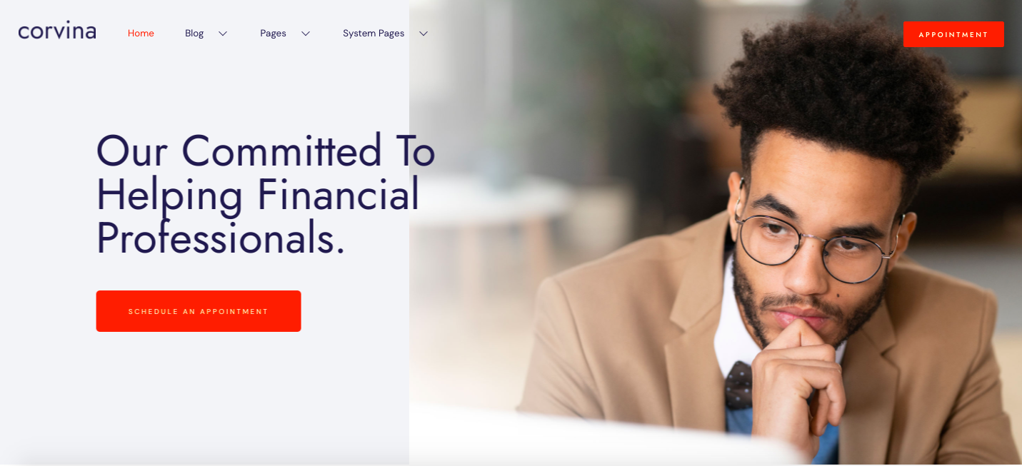 Corvina - Business Consulting HubSpot Theme