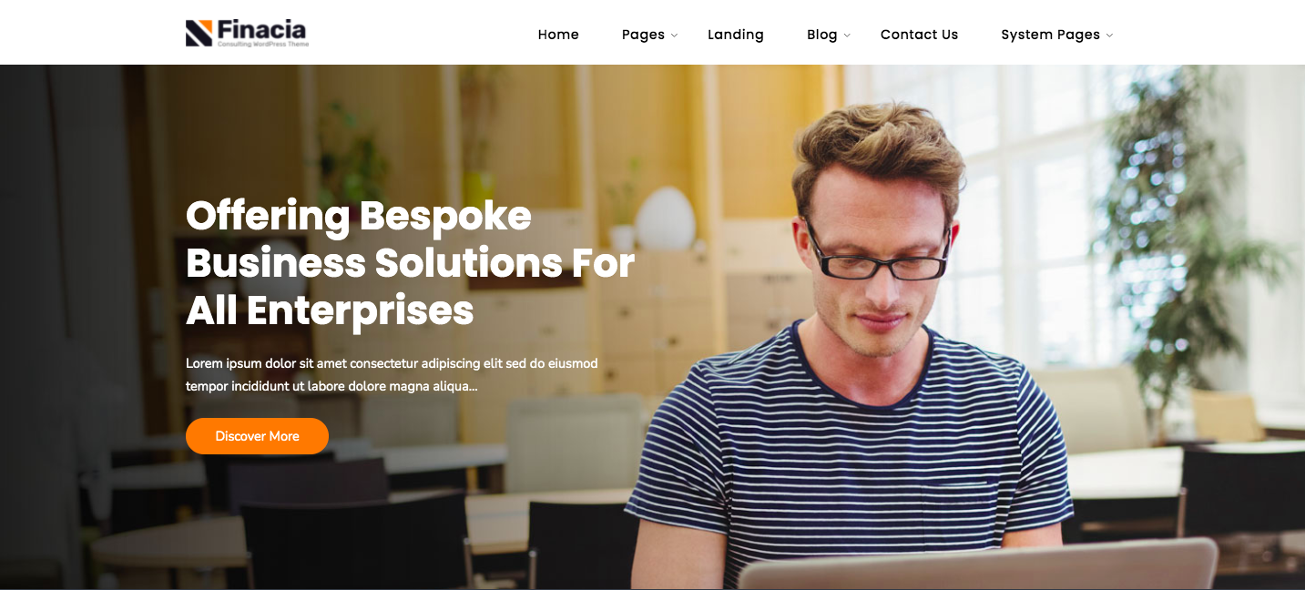 Finacia - Finance Corporate HubSpot Theme
