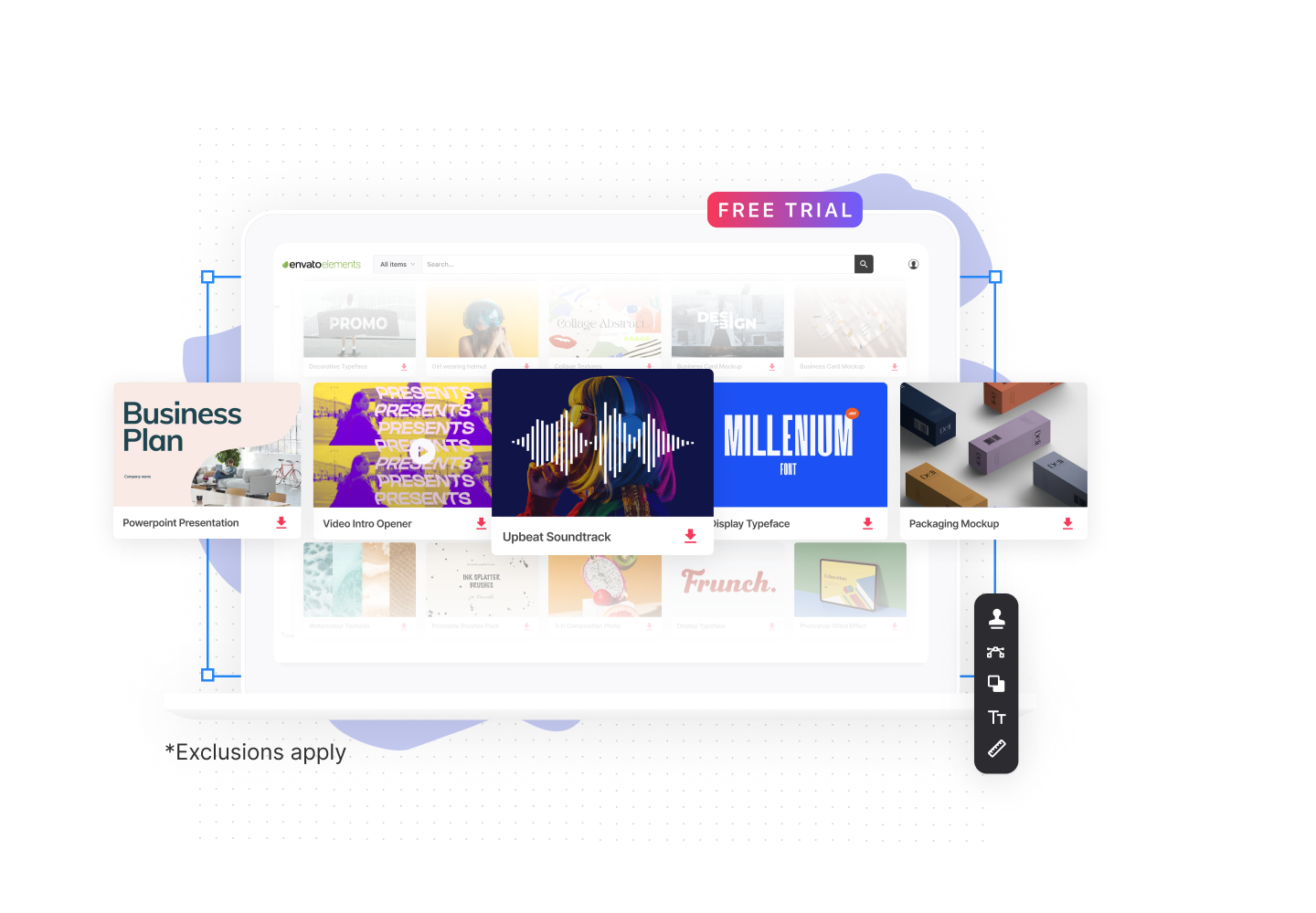 Envato Elements Free Trials