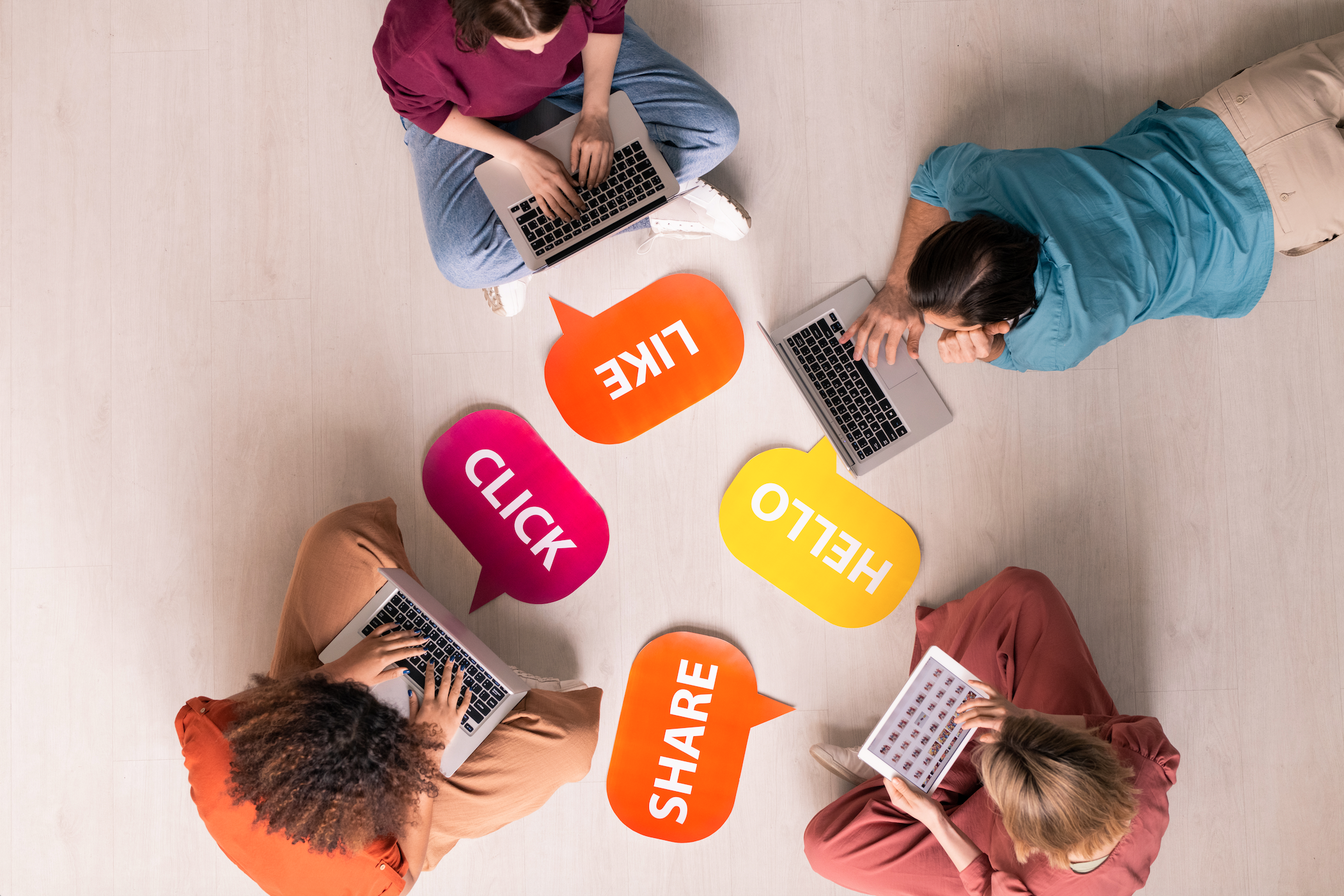 Social media addiction by Pressmaster