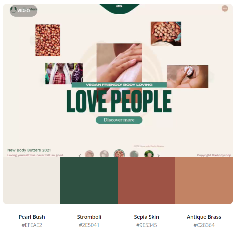 Body Butters - Natural Color Scheme