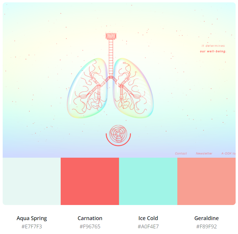 Save The Air - Pastel Color Scheme