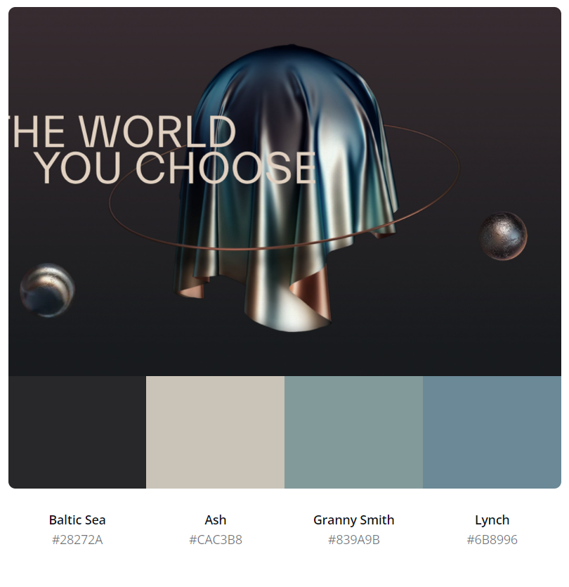 Hanai World - Metallic Color Scheme