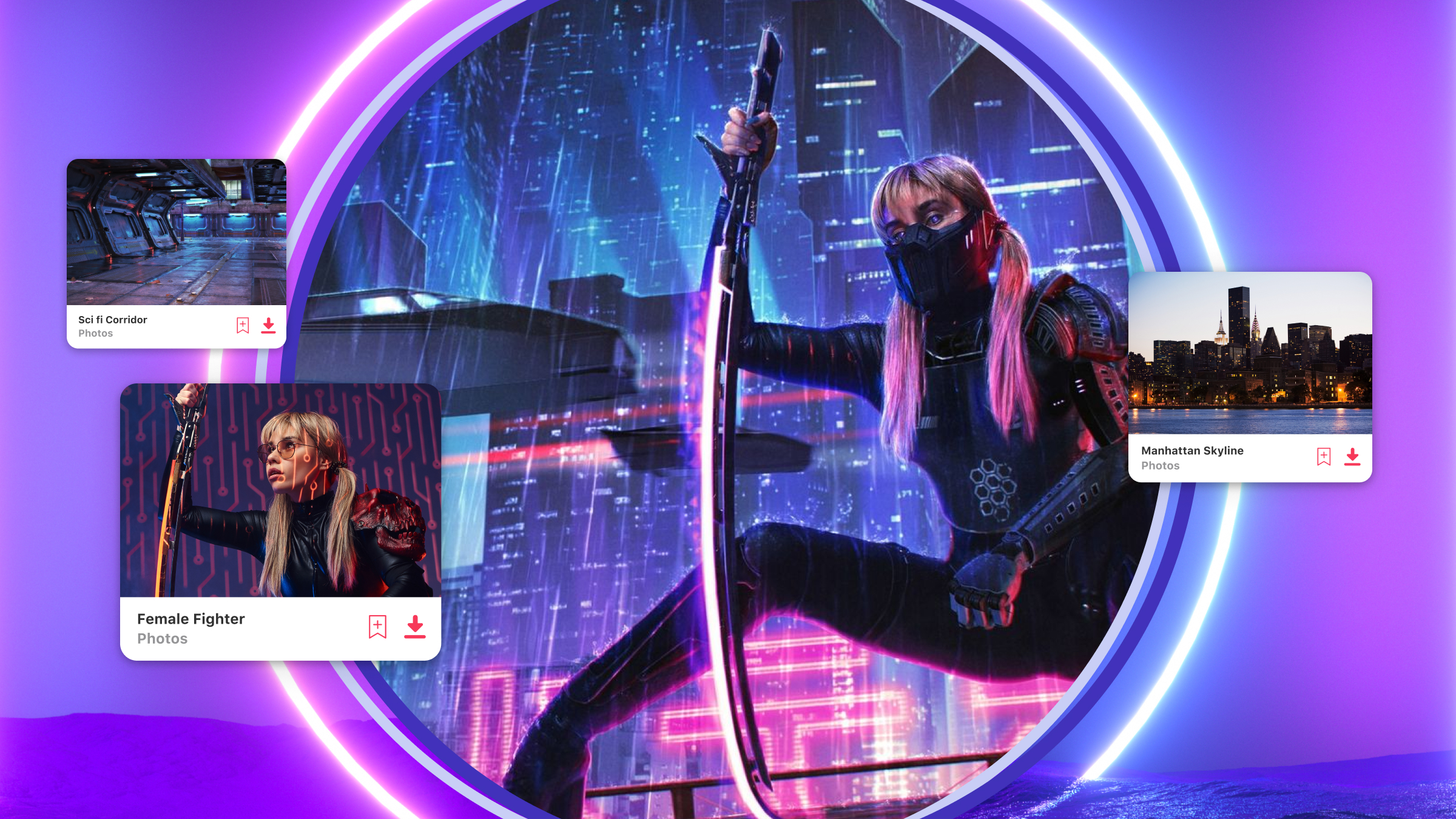 Made With Envato: Create a Cyberpunk Character in Adobe Photoshop with Encreate