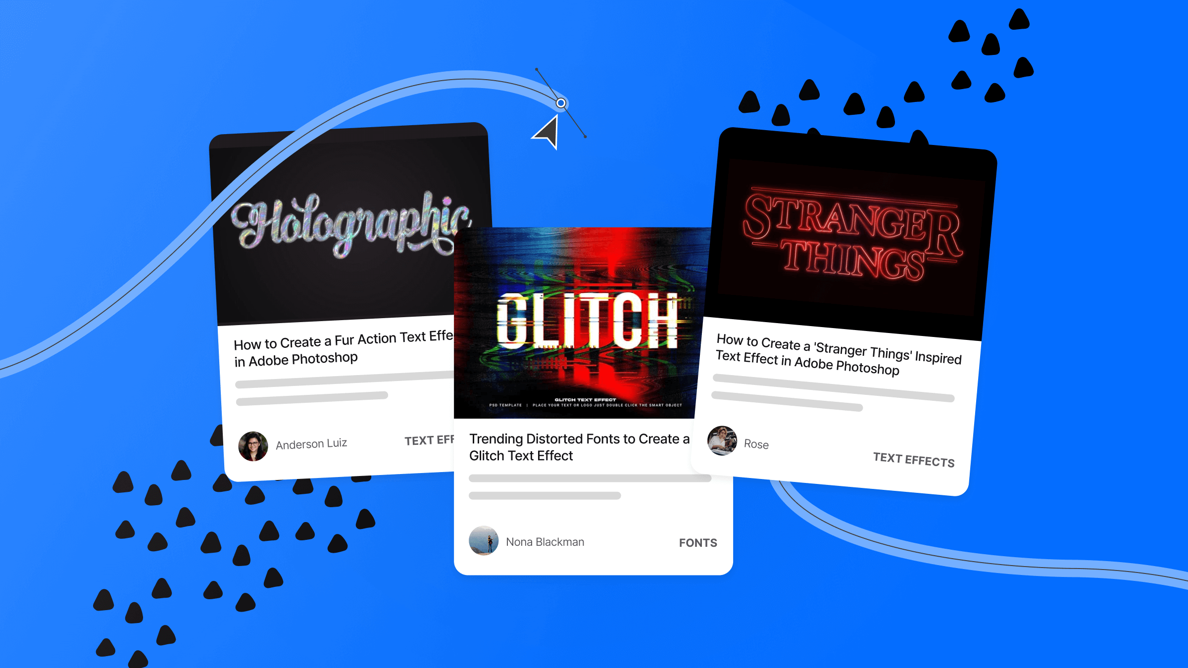 Top text effect tutorials for beginners