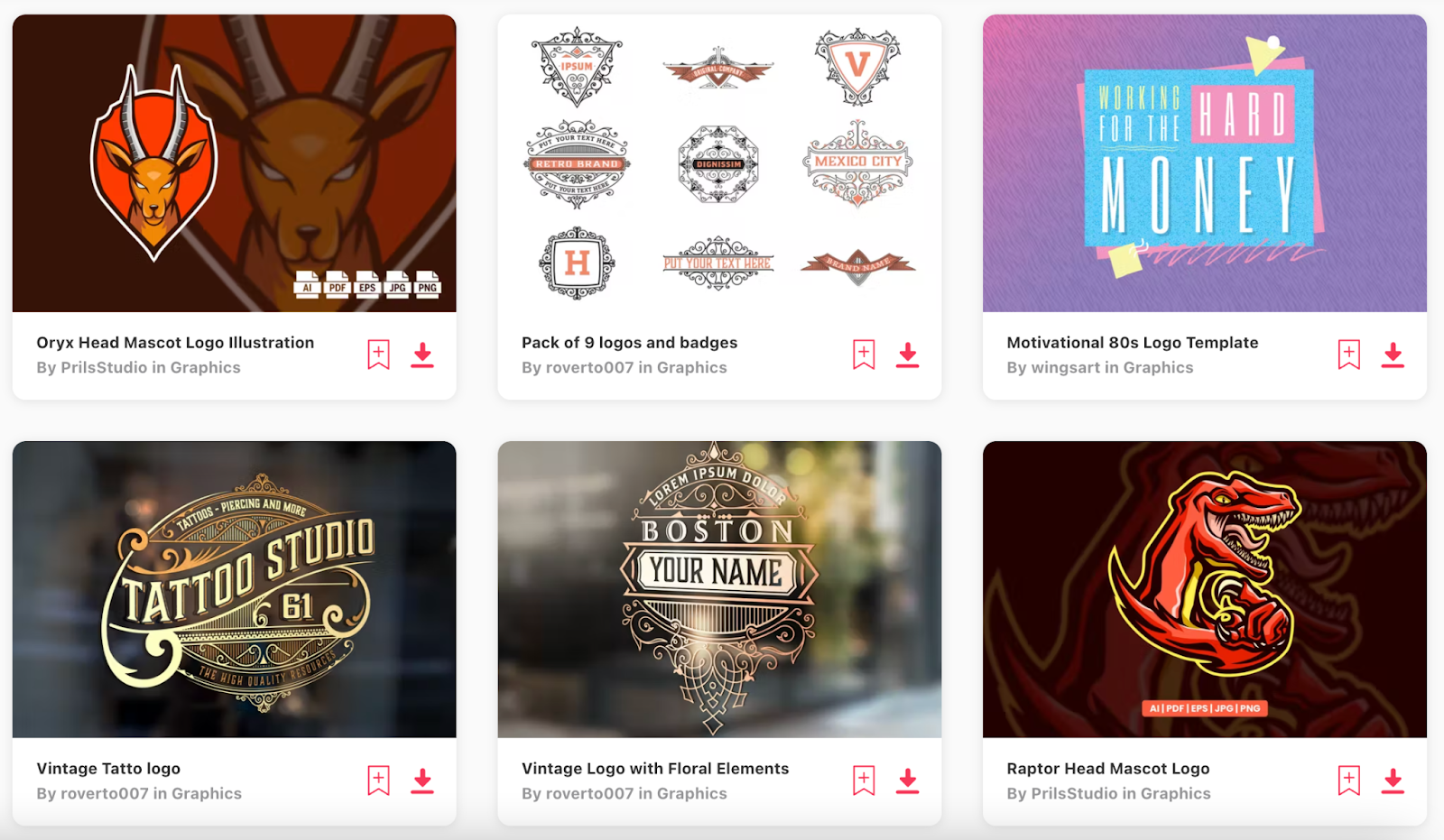 Find Logo Ideas on Envato Elements