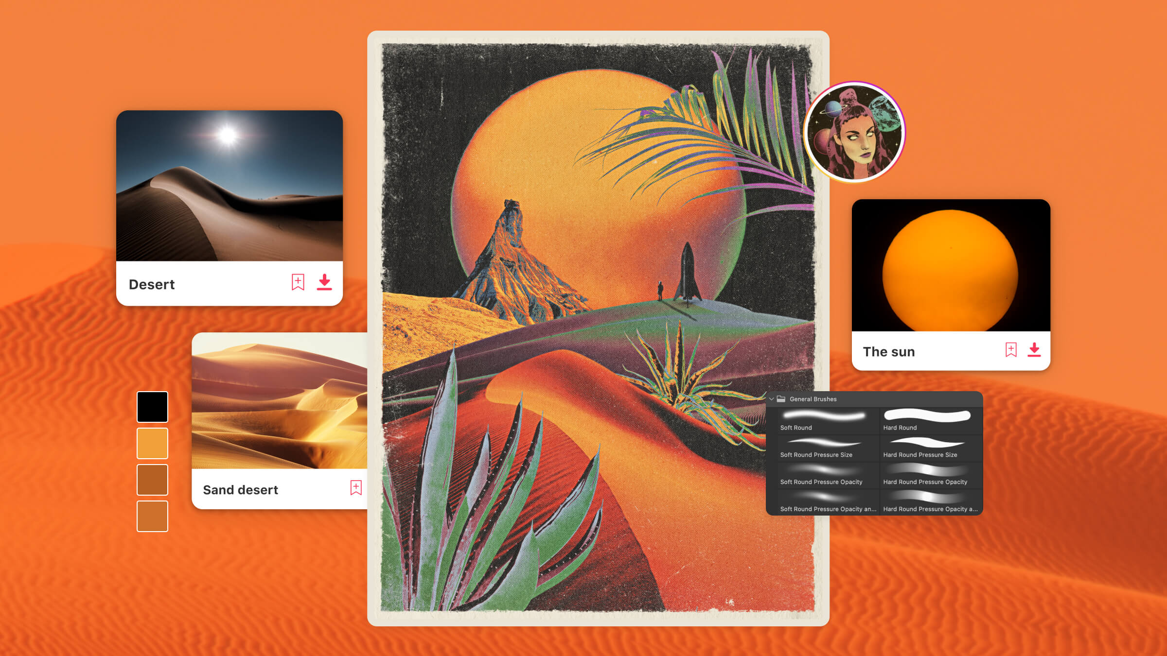 Made With Envato: Creating Retro-Futuristic Collage With Nibera Visual