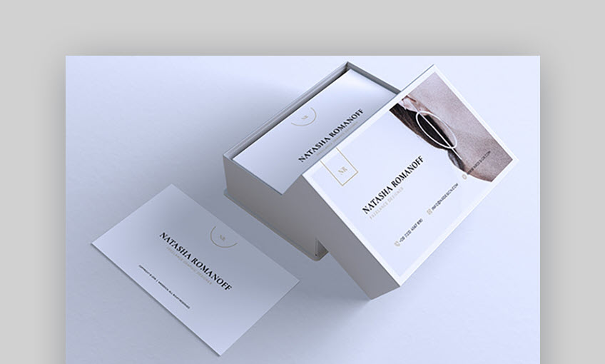 Minimalist Business Card Vol. 46 (Premium)
