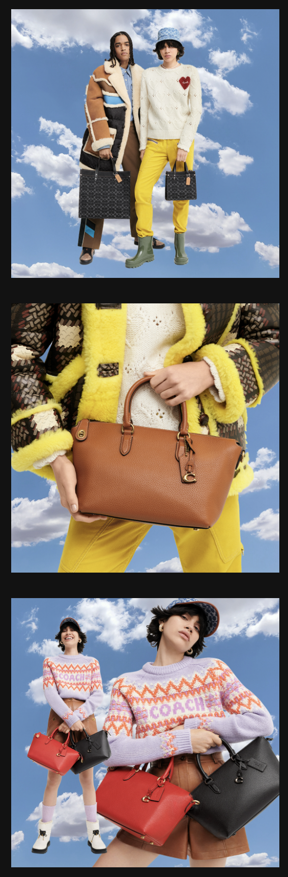 Coach vertical Instagram feed