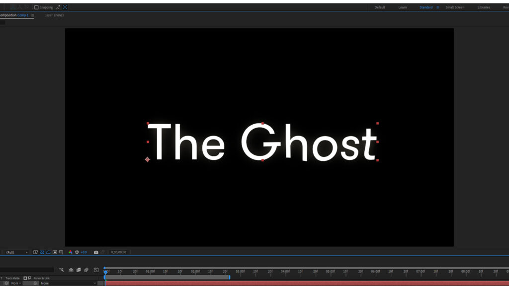 Example B of Transparent background guide