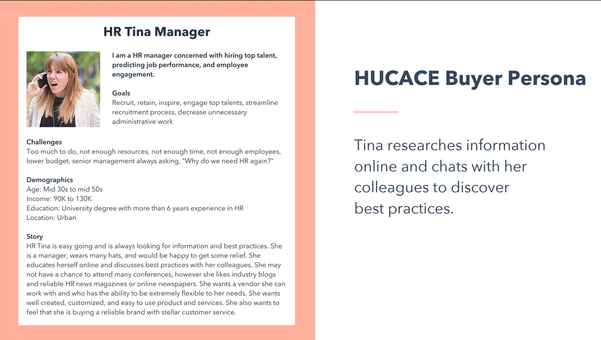 buyer persona example