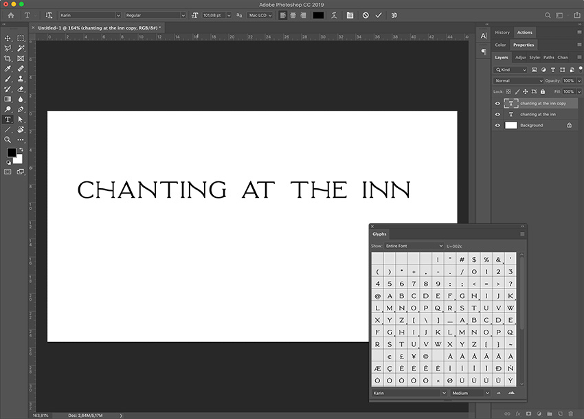 enter the text