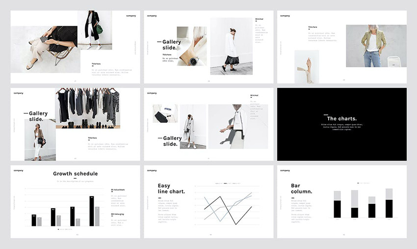 Clean Presentation slides