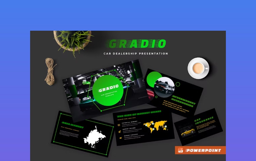 Gradio Car Dealership Powerpoint Presentation