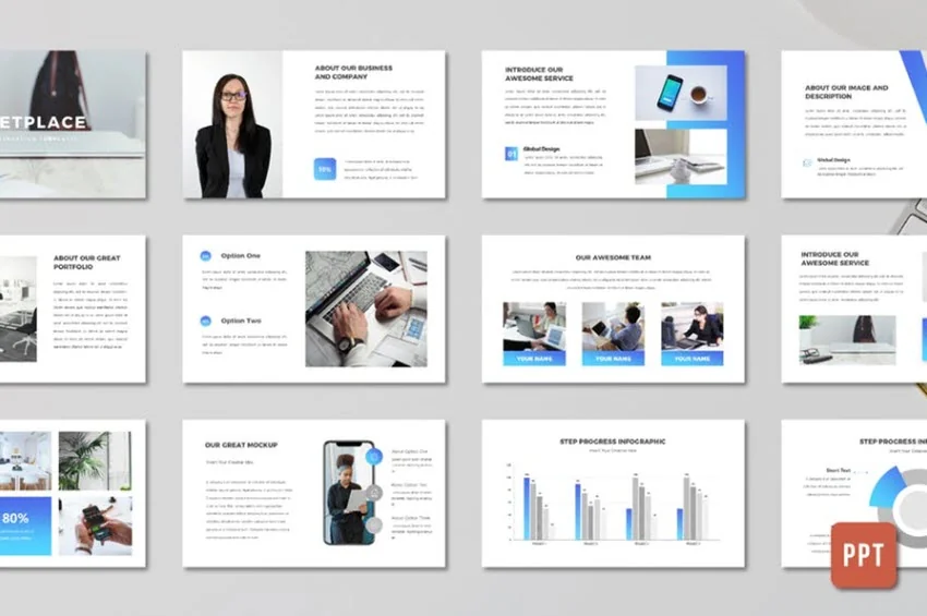 Use a professionally designed template such as this one from Envato Elements