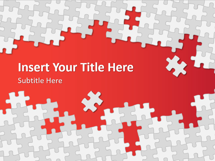 Puzzle Pieces PowerPoint Template