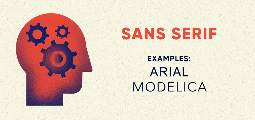sans serif psychology