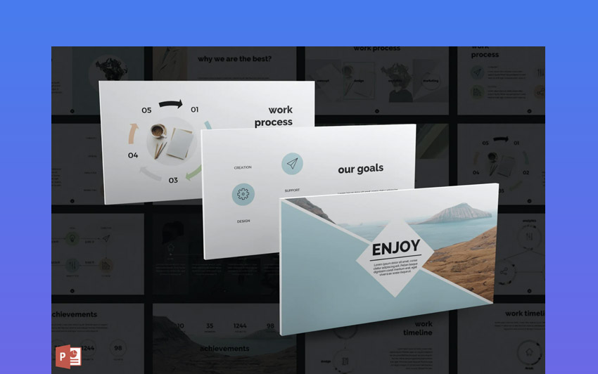 Enjoy PowerPoint Template