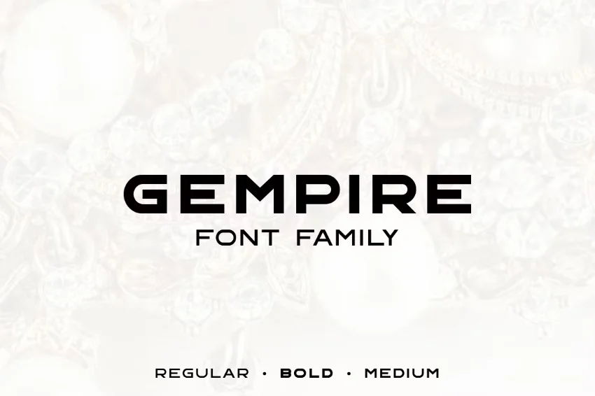 gempire font