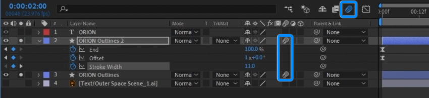 turn on Motion Blur 