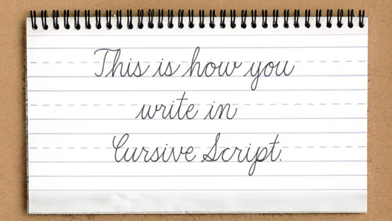 Mastering Calligraphy: How to Write in Cursive Script