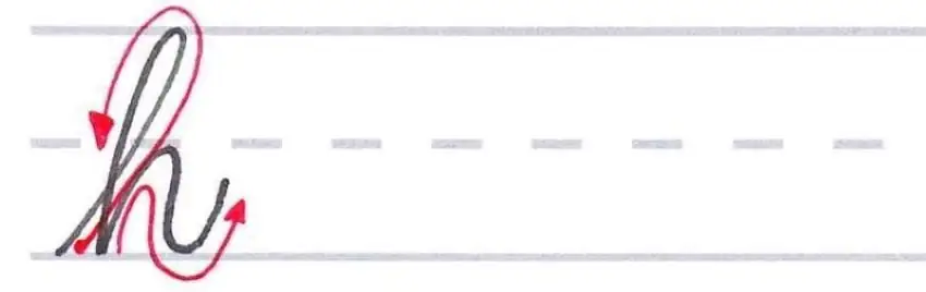 letter h