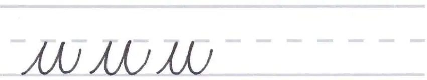 letter u x3