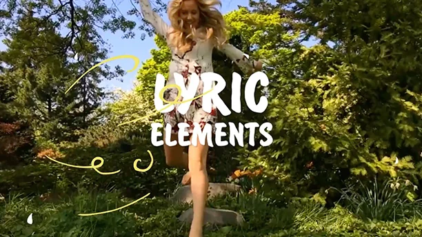 How to Make a Lyric Video in After Effects (Motion Graphics)