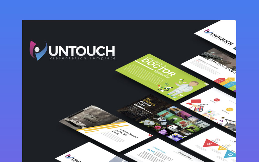 Untouch Presentation Template