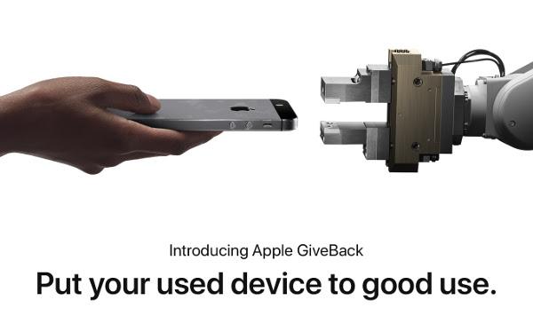 Apple giveback