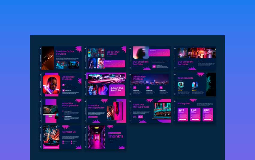 Minamo - Creative Business Presentation Template
