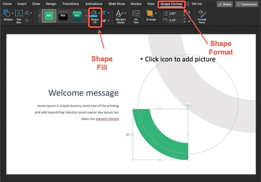 How to change the color of an object.