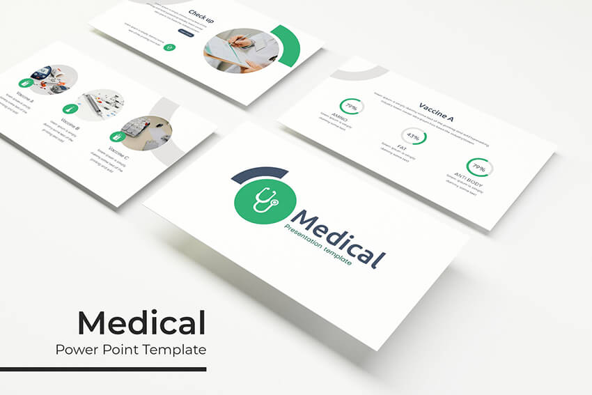 Premium medical PowerPoint template