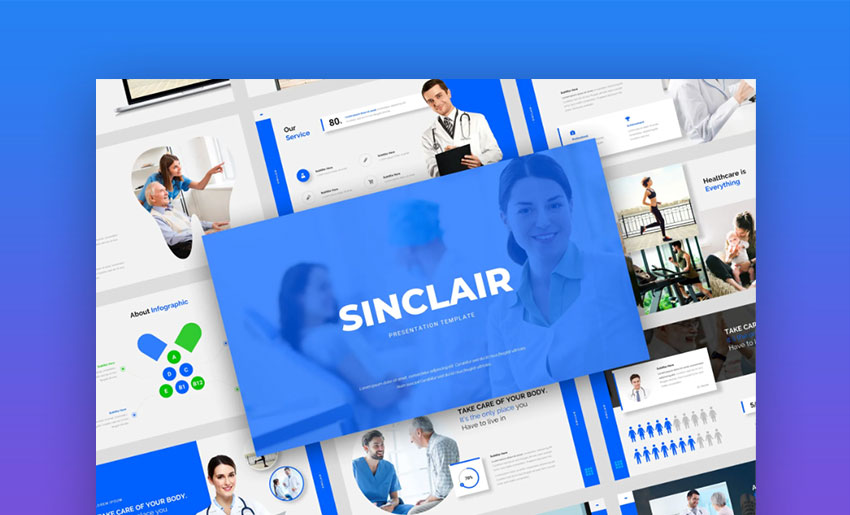 Sinclair- Medical Powerpoint Templates
