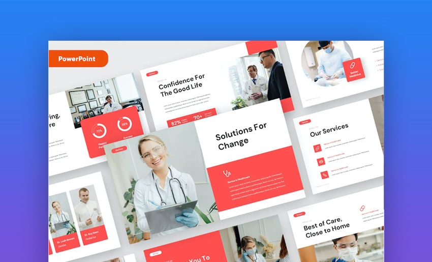 Medical and Health Powerpoint Template
