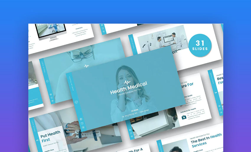 Powerpoint Template - Health Medical
