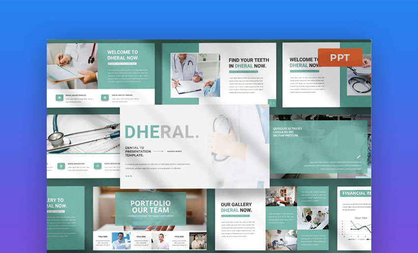 Dheral - Medical Powerpoint Presentation Template
