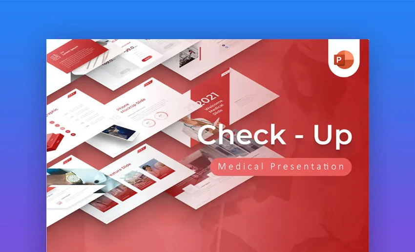 Check Up Medical Powerpoint Presentation Template
